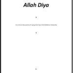 Allah-Diya – English