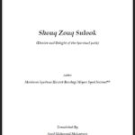 Shauq Zauq Sulook – English