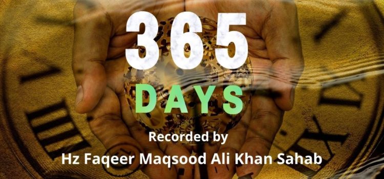 New Audio Series – 365 Days