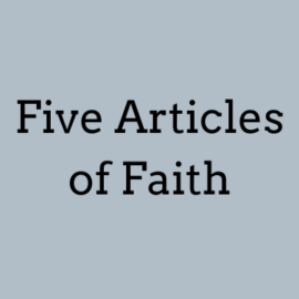 Five Articles of Faith